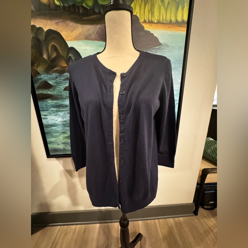 1901 Cotton Blend Cardigan